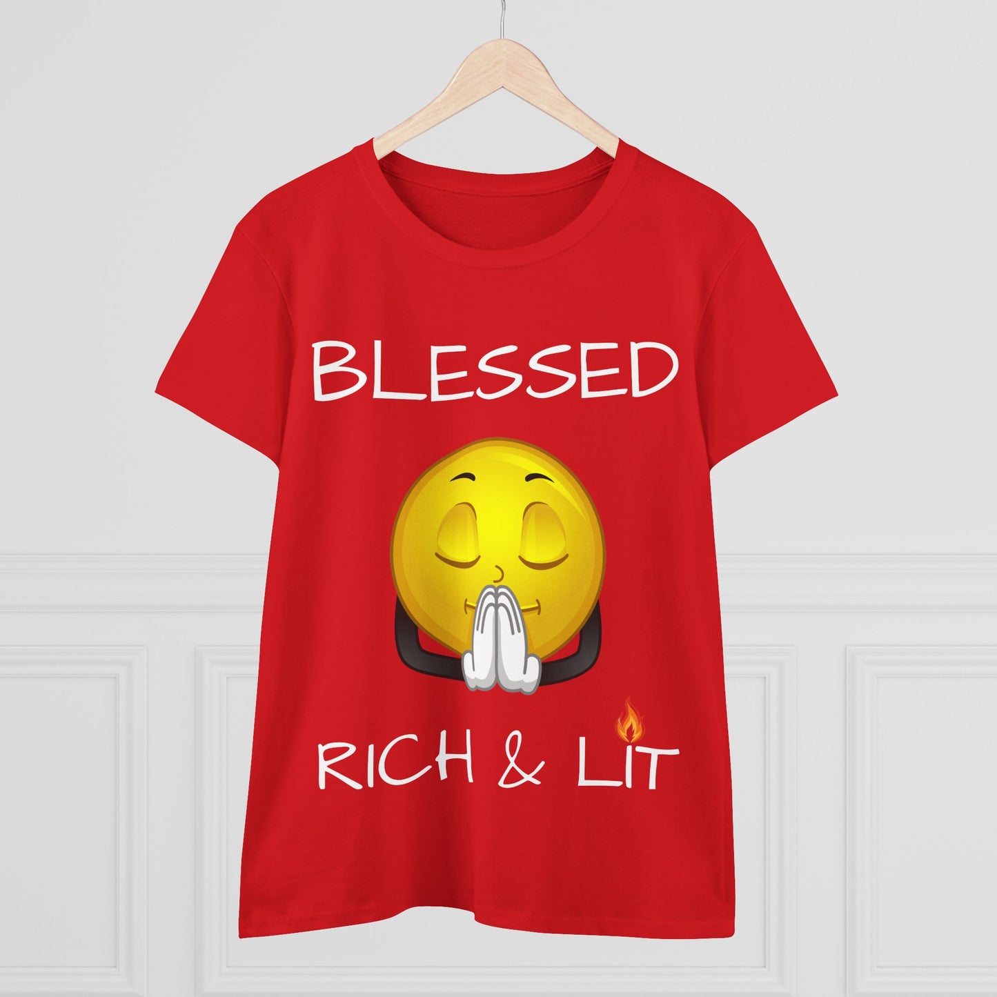 Blessed Rich & Lit T-Shirt —Women