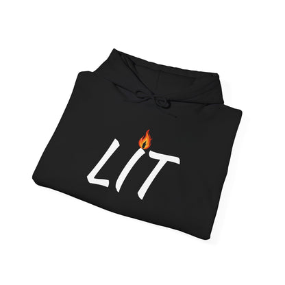 'LIT' Flame Hoodie