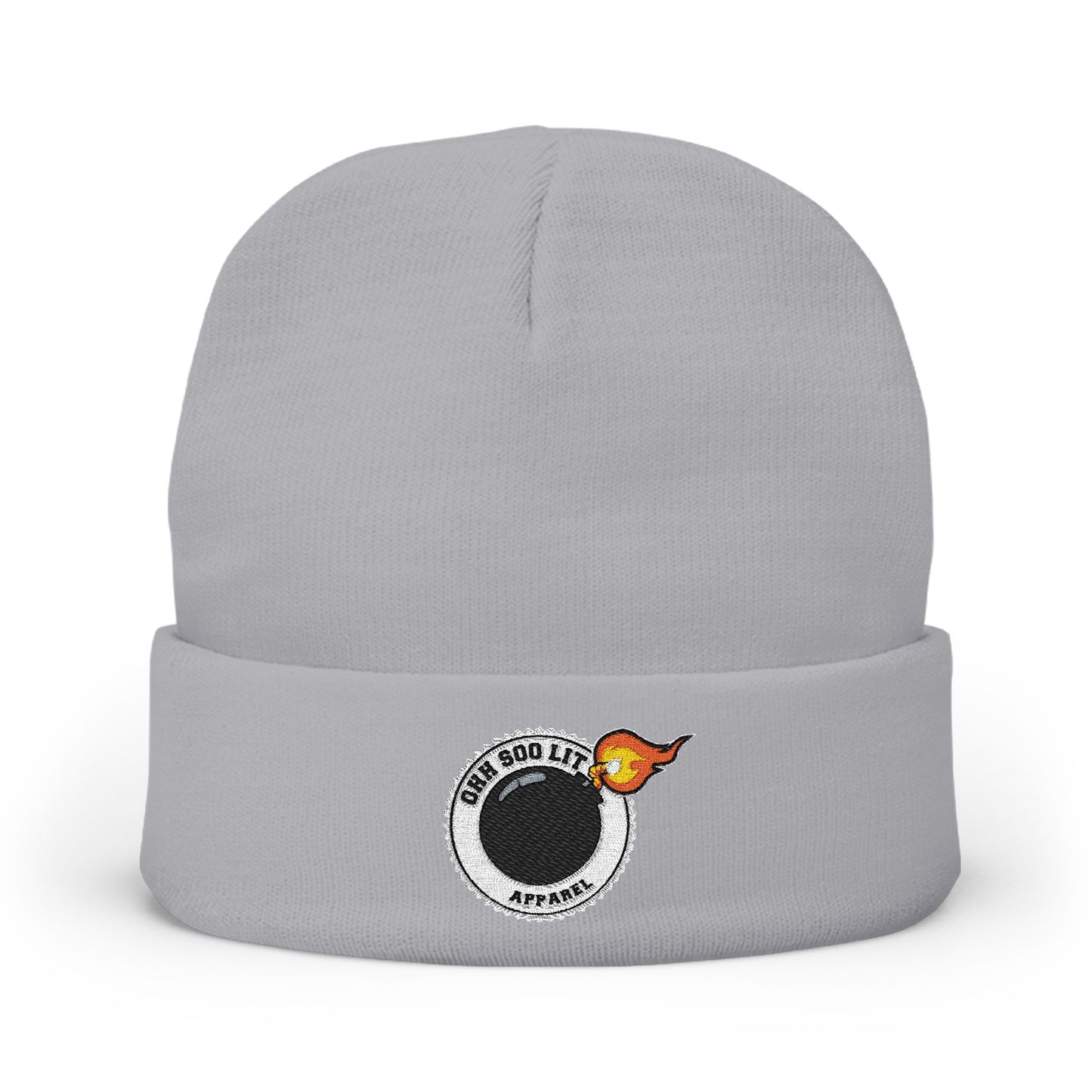 "Ohh Soo Lit" Knit Beanie