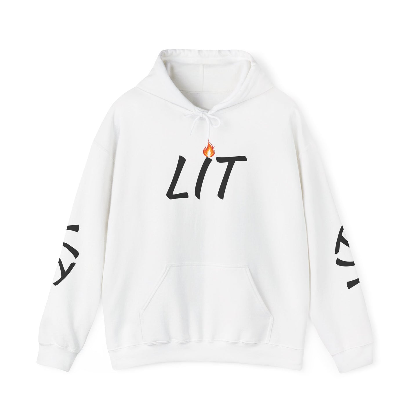 'LIT' Flame Hoodie
