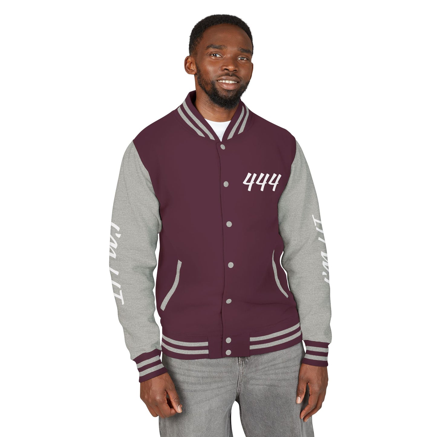 "Ohh Soo Lit" '444' Varsity Jacket