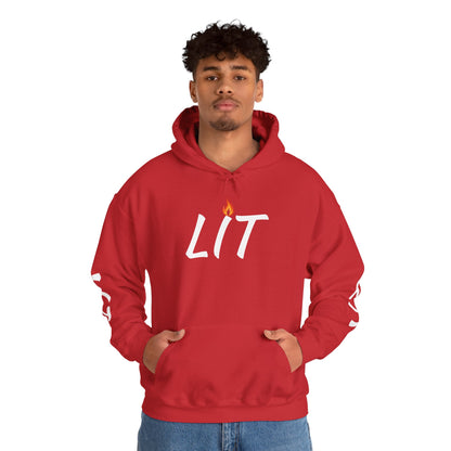 'LIT' Flame Hoodie
