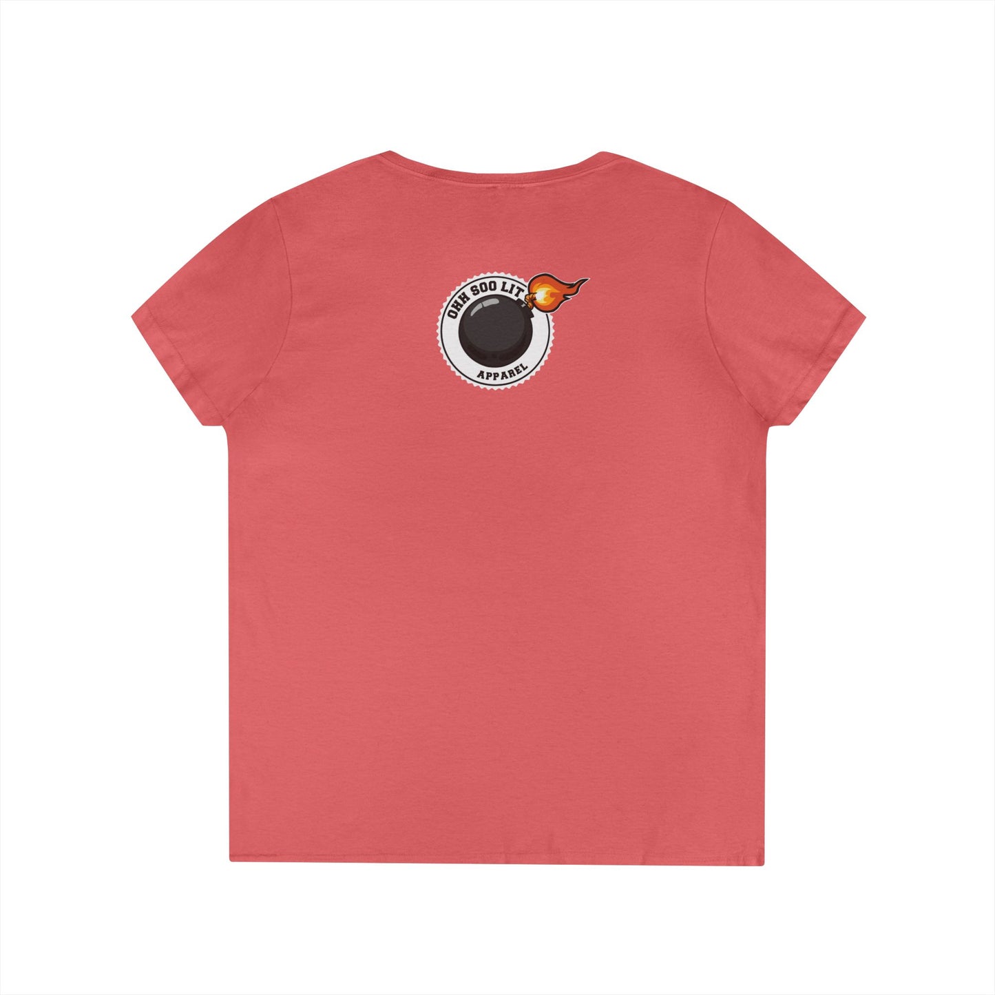"Wine Down" V-Neck Tee