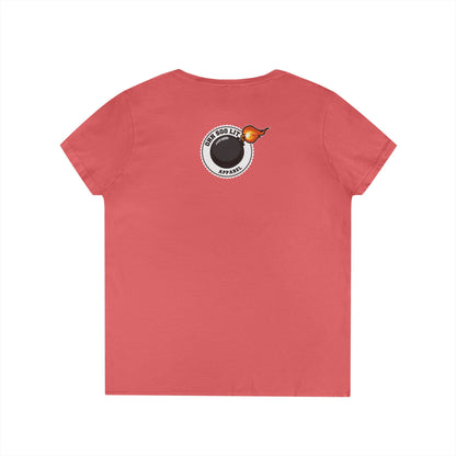 "Wine Down" V-Neck Tee