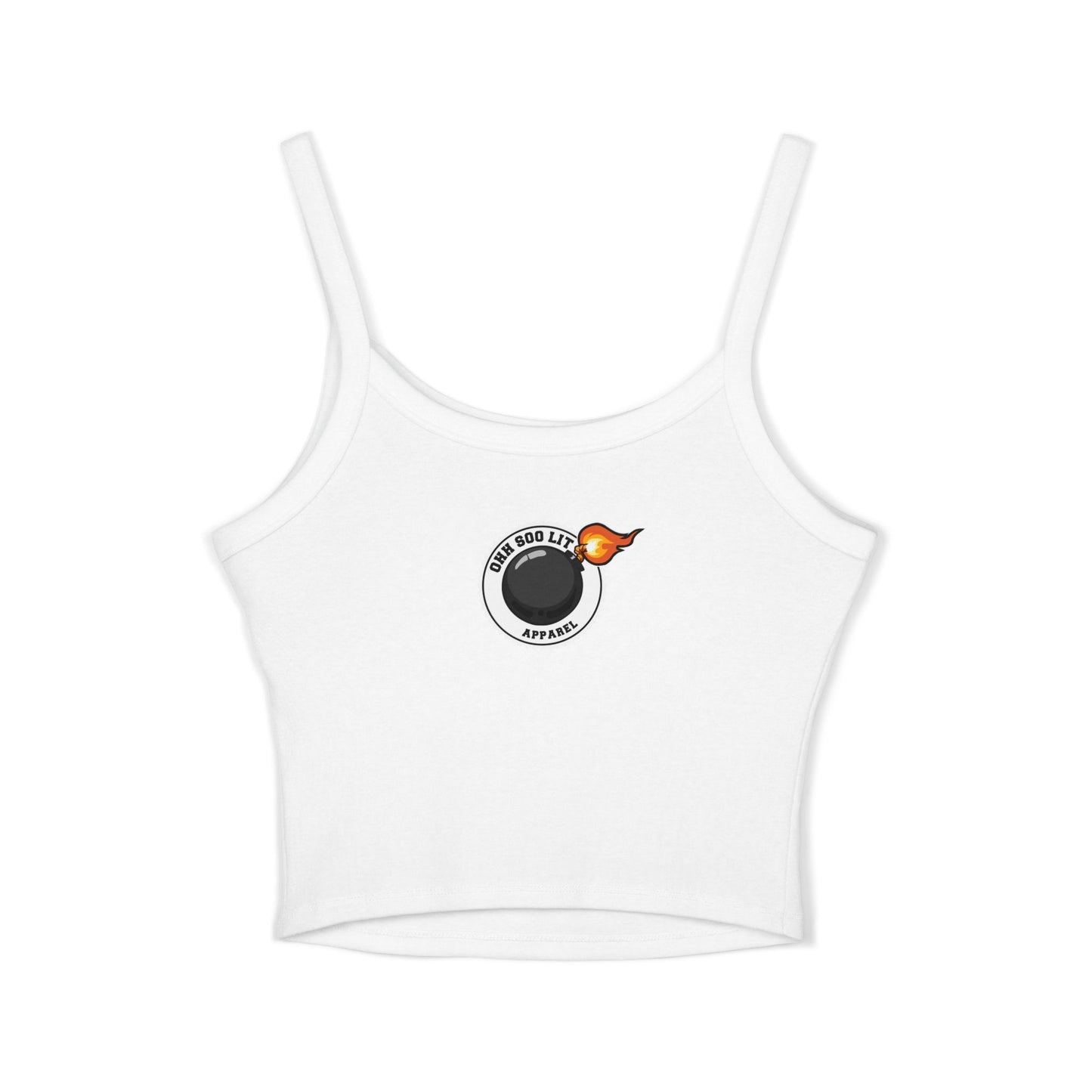Crop Tank Top — "Baddie Got a Fatty"