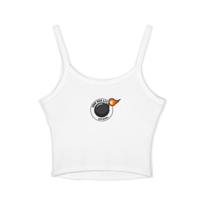 Crop Tank Top — "Baddie Got a Fatty"