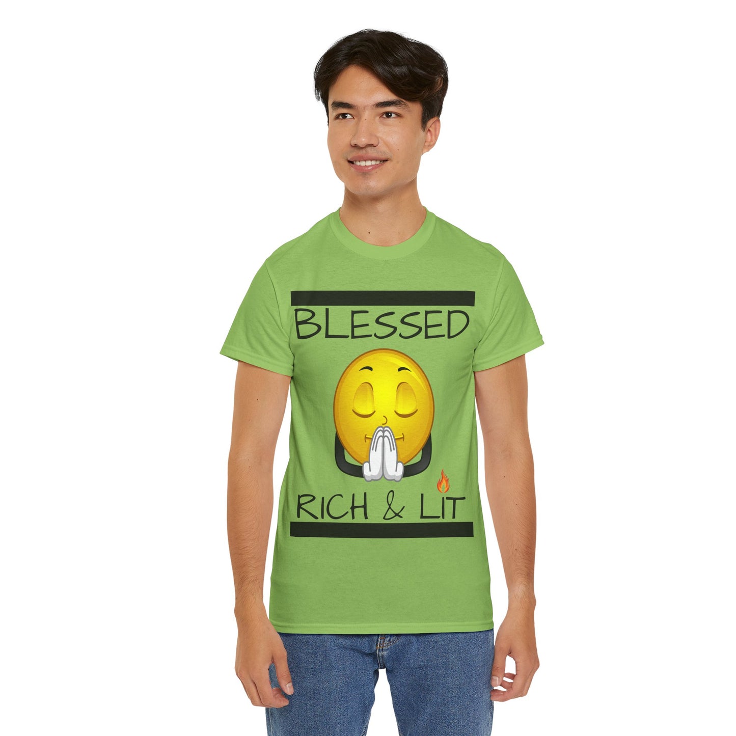 "Blessed Rich & Lit" Unisex Tee
