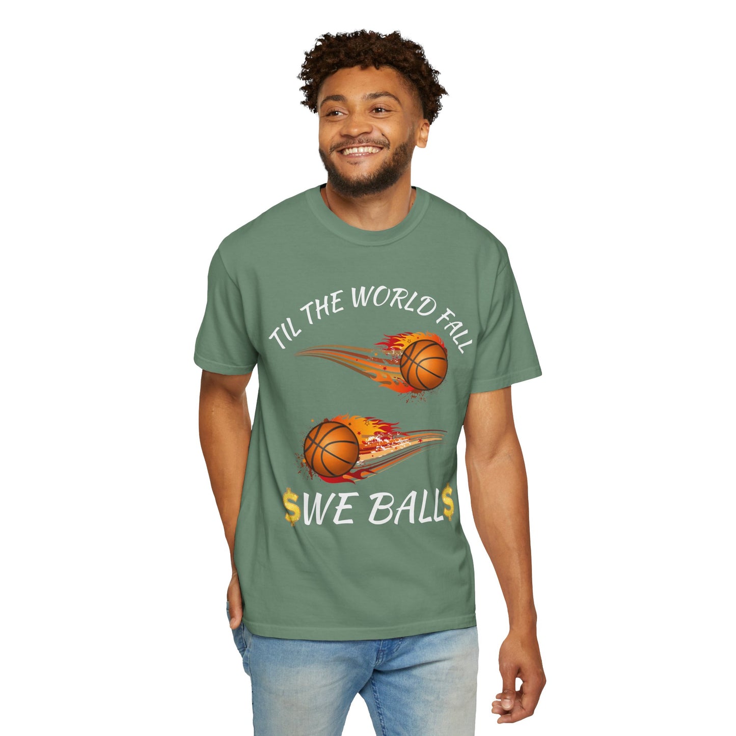 "Til The World Fall We Ball" T-Shirt