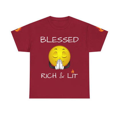 'Blessed Rich & Lit' T-Shirt
