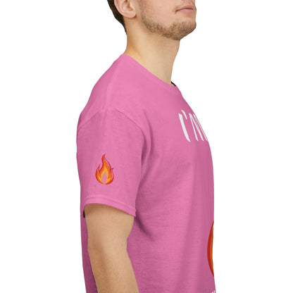 I'm Lit! I'm Turnt Up! Flame Graphic T-Shirt