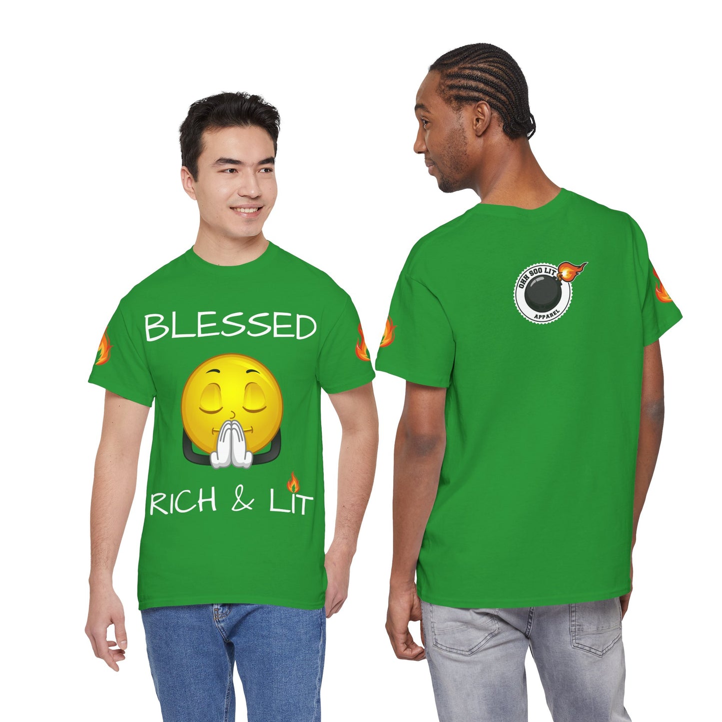 'Blessed Rich & Lit' T-Shirt