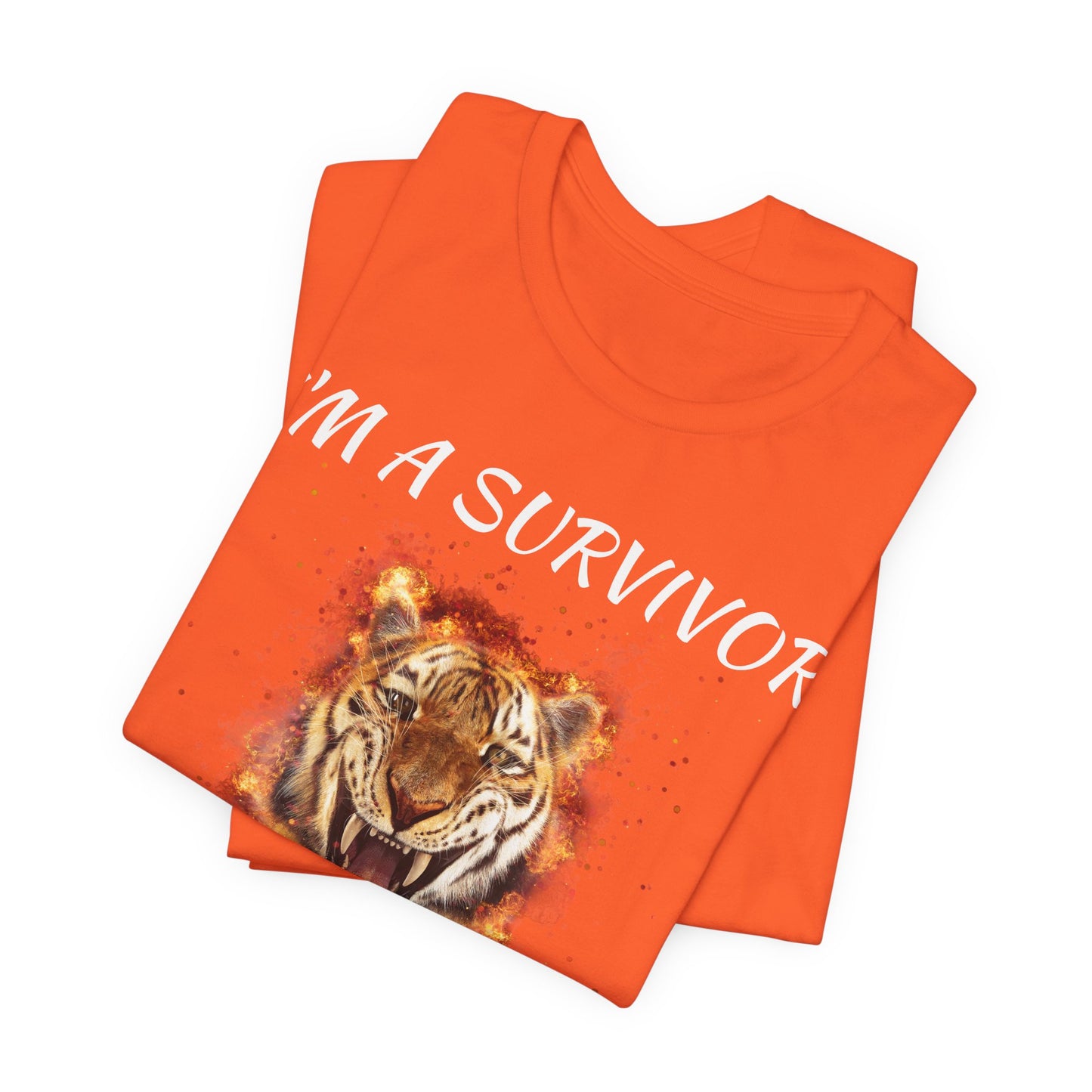 “I’m a Survivor, Nothing Can Stop Me!” Motivational T-Shirt