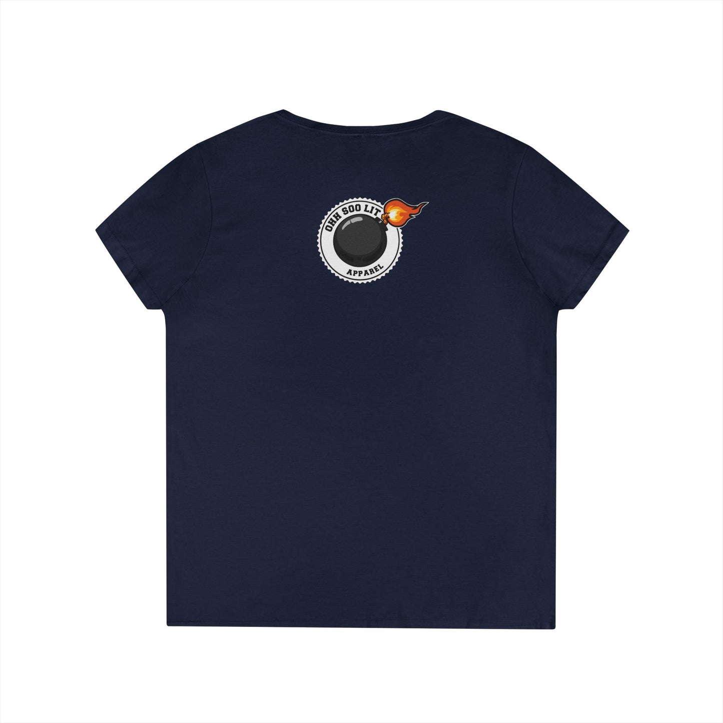 "Wine Down" V-Neck Tee