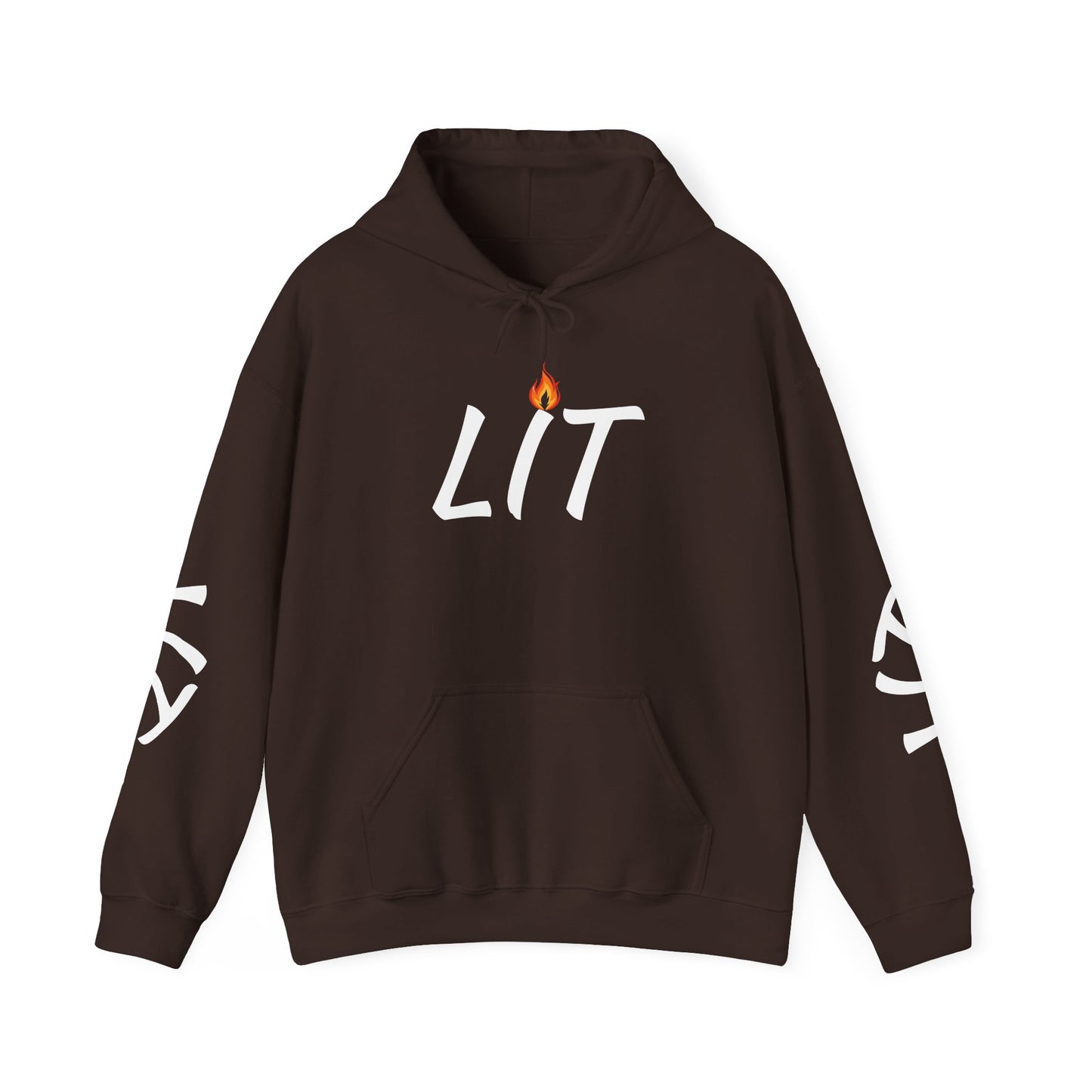 'LIT' Flame Hoodie