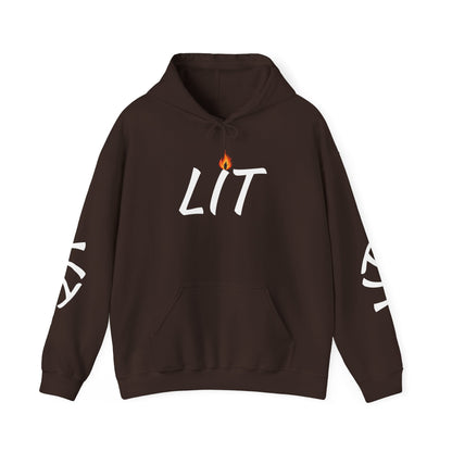 'LIT' Flame Hoodie