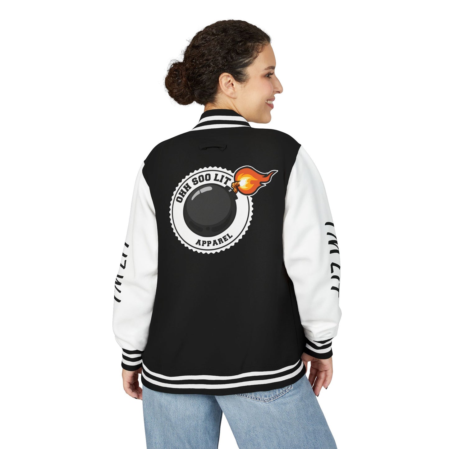 "Ohh Soo Lit" '444' Varsity Jacket