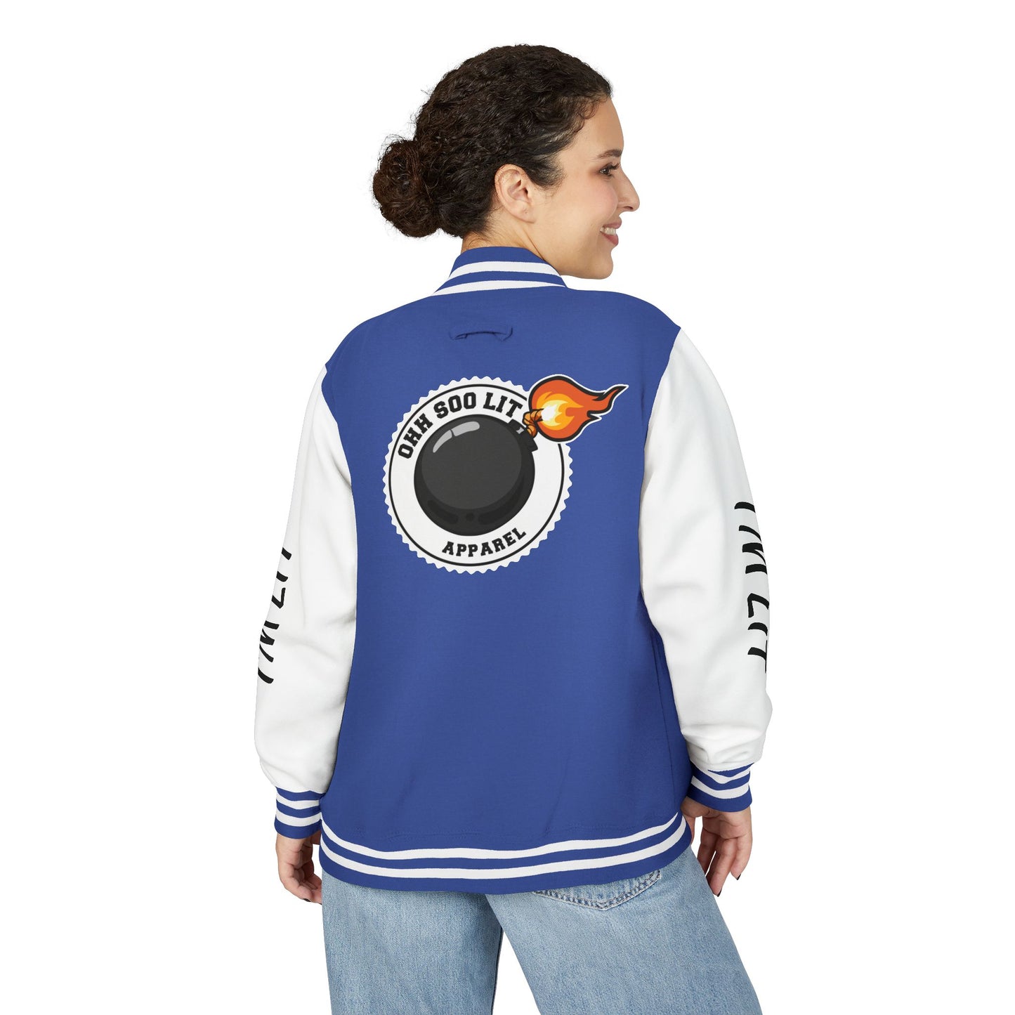 'Ohh Soo Lit' Varsity Jacket