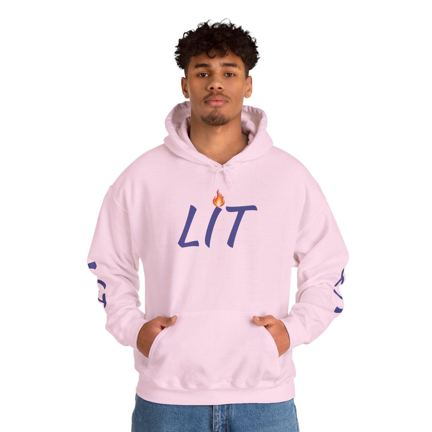'LIT' Flame Hoodie