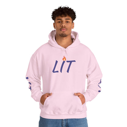 'LIT' Flame Hoodie