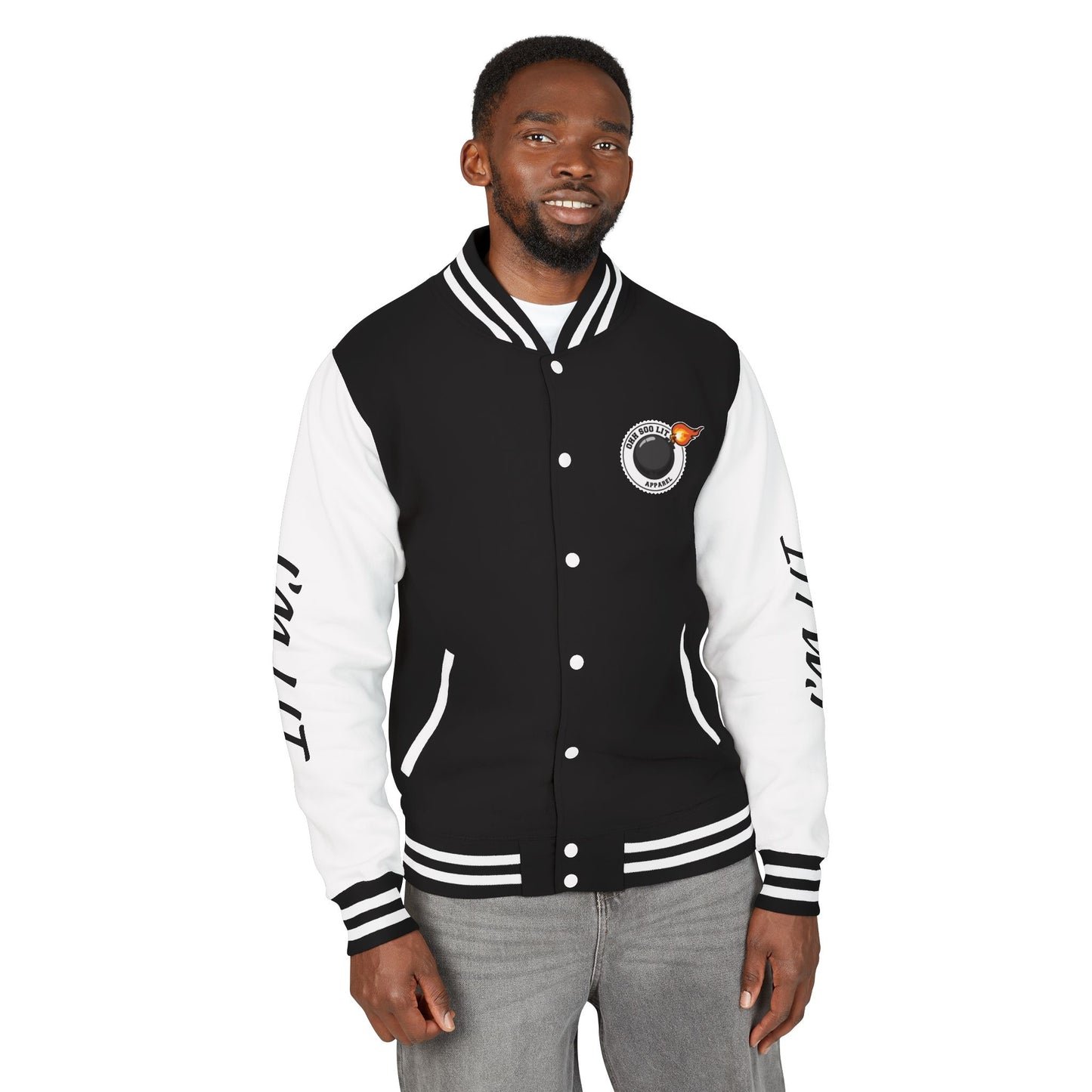 'Ohh Soo Lit' Varsity Jacket