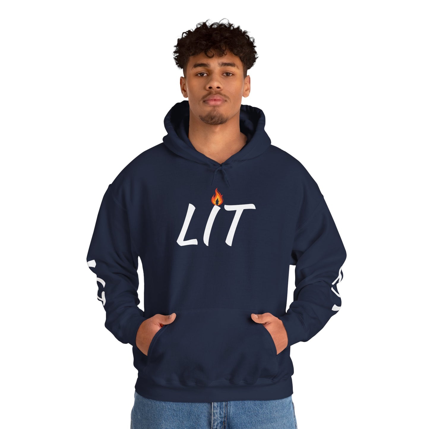'LIT' Flame Hoodie