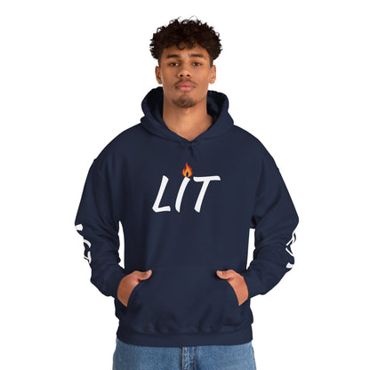 'LIT' Flame Hoodie