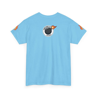 I'm Lit! I'm Turnt Up! Flame Graphic T-Shirt