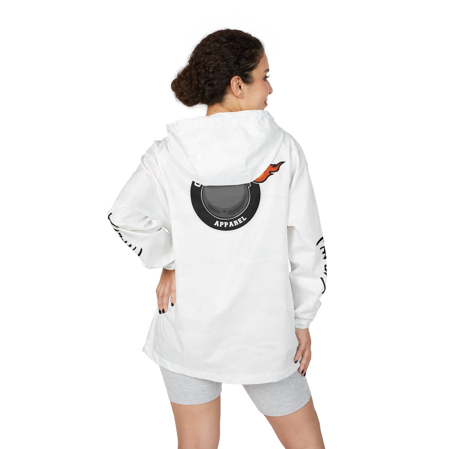 "Ohh Soo Lit" '444' Windbreaker Jacket