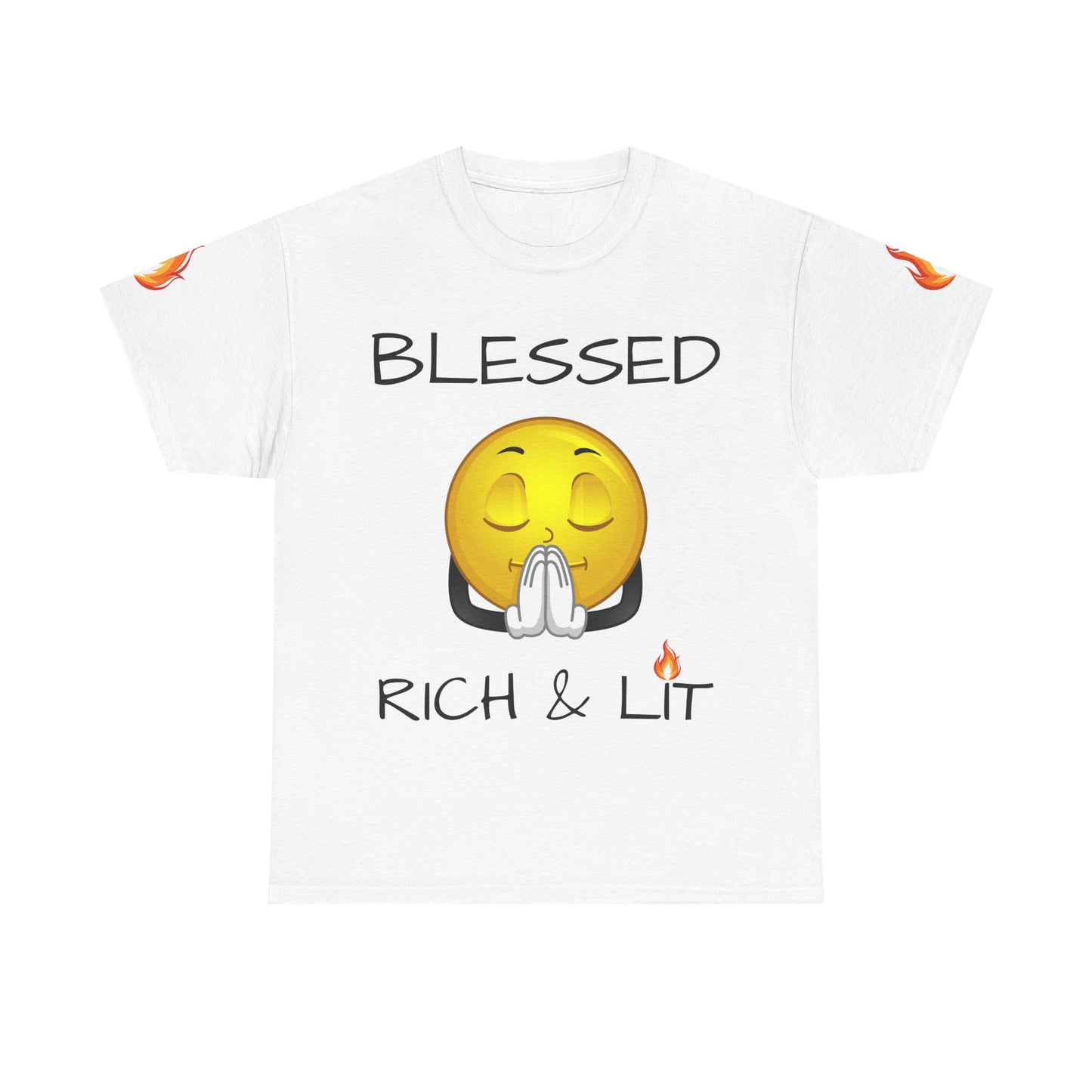 'Blessed Rich & Lit' T-Shirt