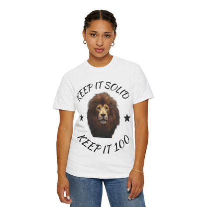 "Keep It Solid - Keep It 100" Graphic Tee