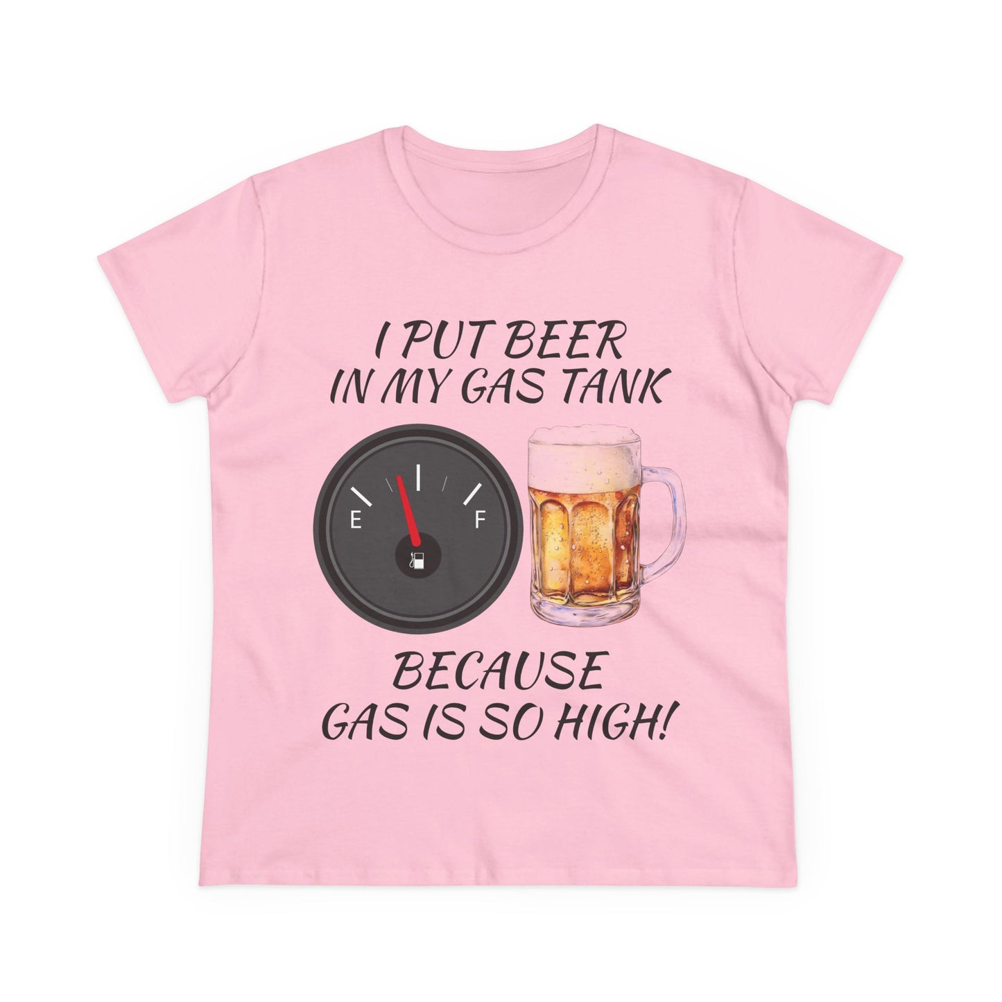 Funny Gas Prices T-Shirt for Women