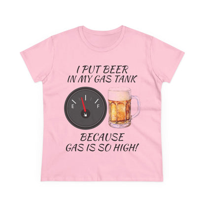 Funny Gas Prices T-Shirt for Women