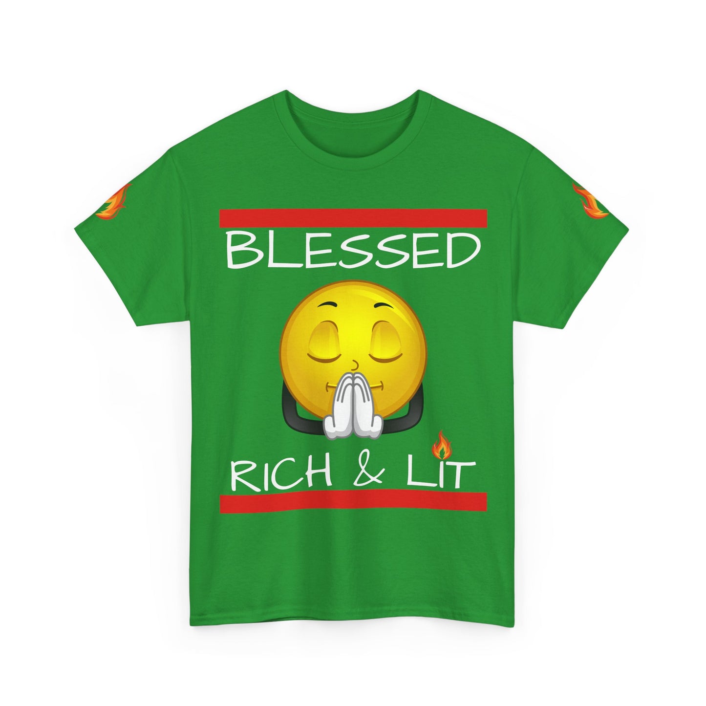 'Blessed Rich & Lit'—Graphic Shirt
