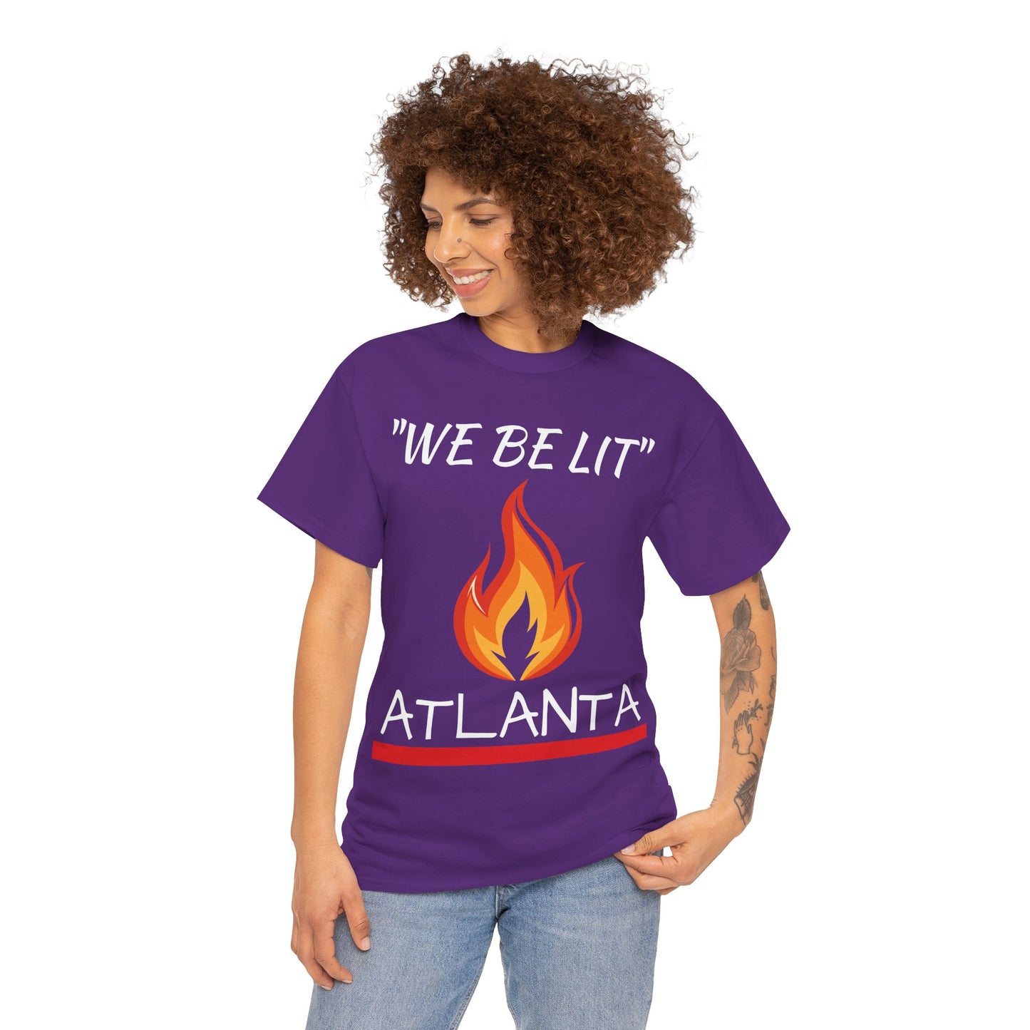 "We Be Lit ATL" Unisex Tee