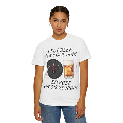 'Beer in My Gas Tank' T‑Shirt