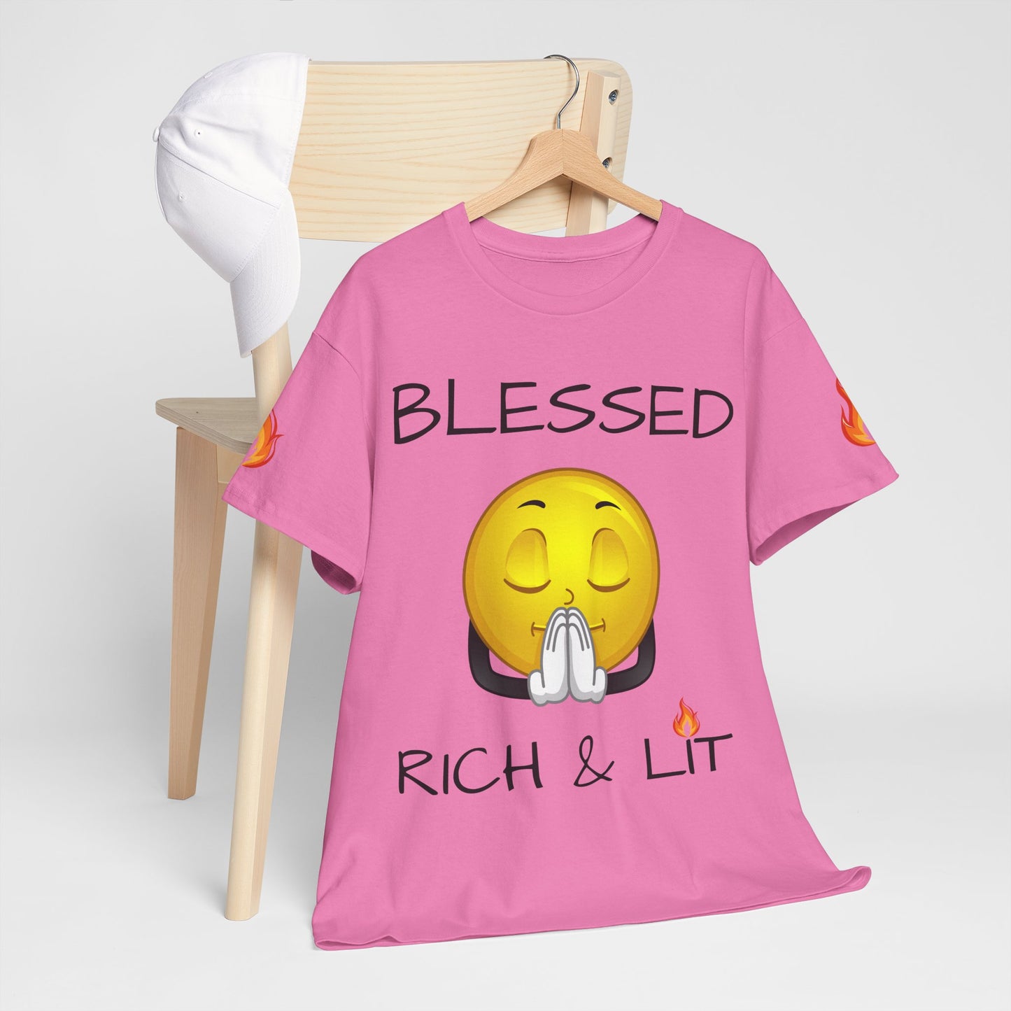 'Blessed Rich & Lit' T-Shirt