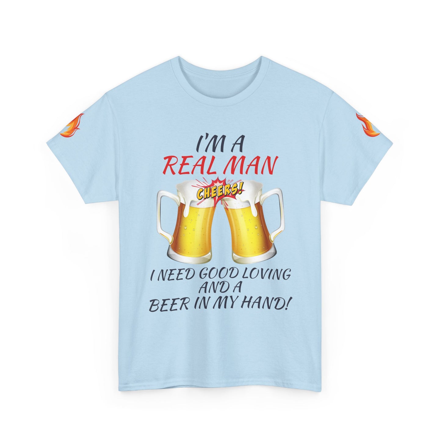 'Real Man Beer' T-Shirt