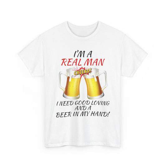 "Beer In My Hand" Cotton Tee