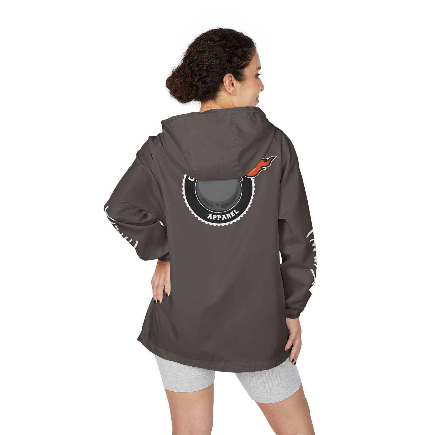 "Ohh Soo Lit" '444' Windbreaker Jacket