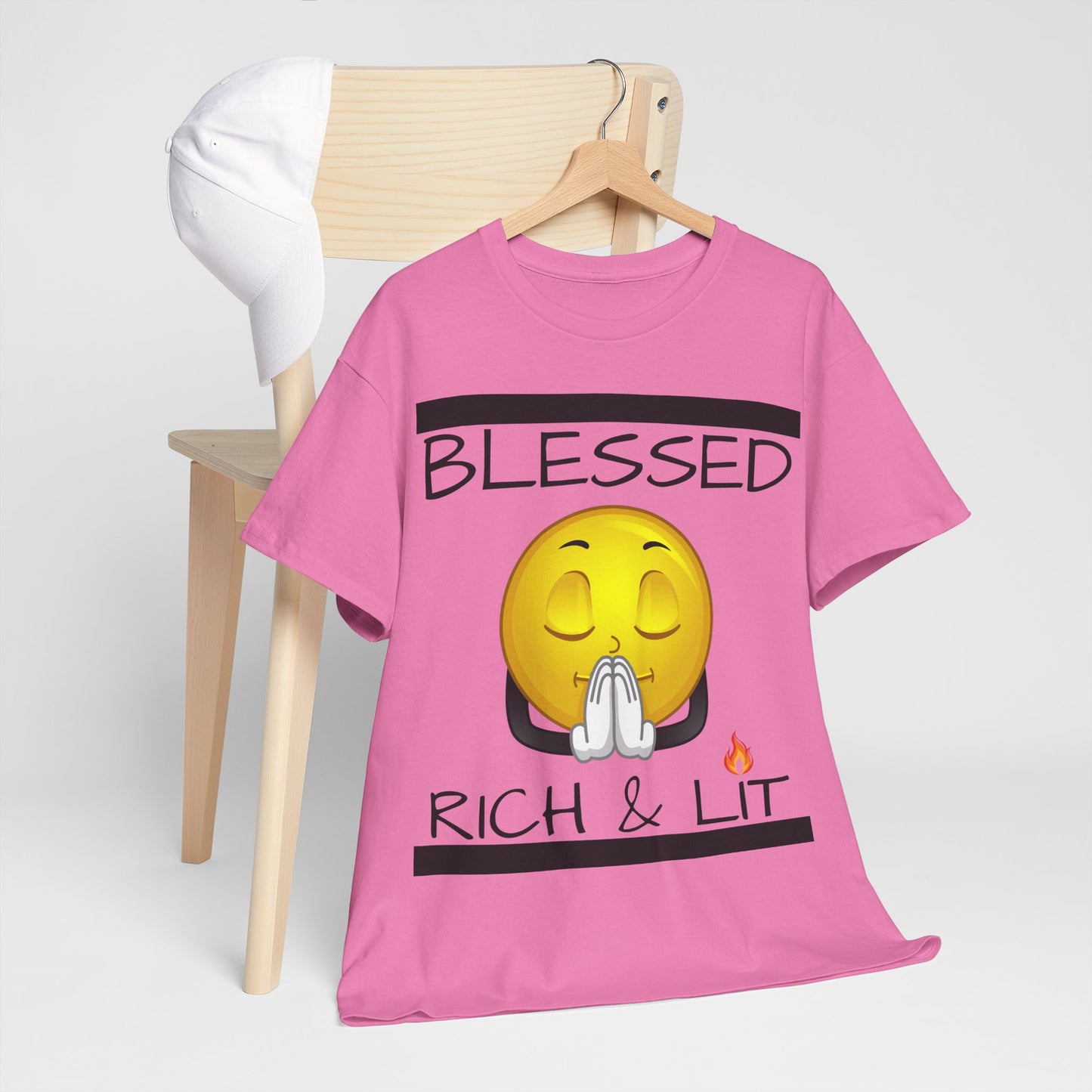 "Blessed Rich & Lit" Unisex Tee