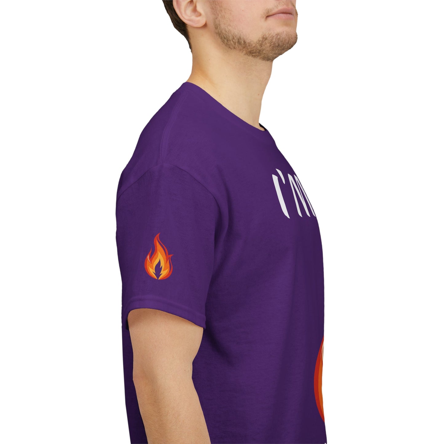 I'm Lit! I'm Turnt Up! Flame Graphic T‑Shirt