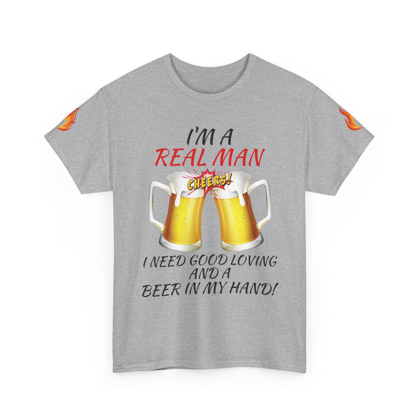 'Real Man Beer' T-Shirt