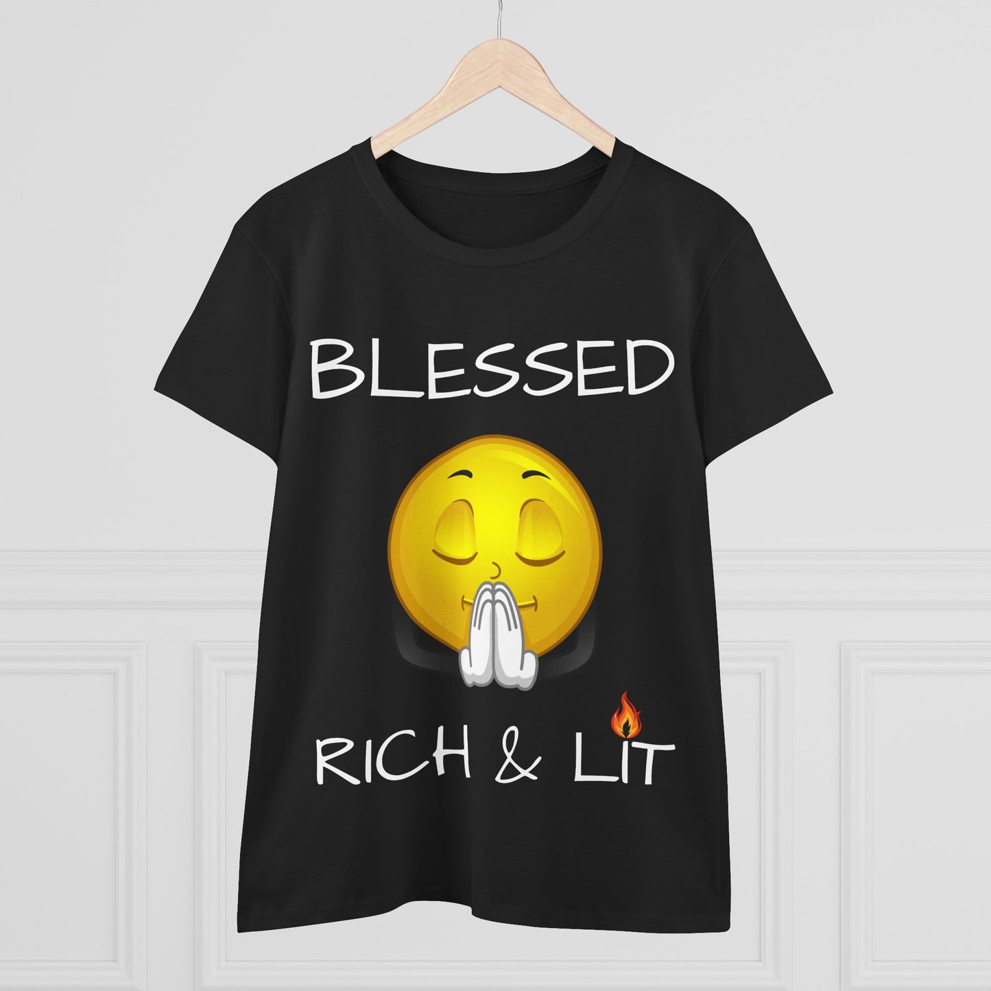 Blessed Rich & Lit T-Shirt —Women