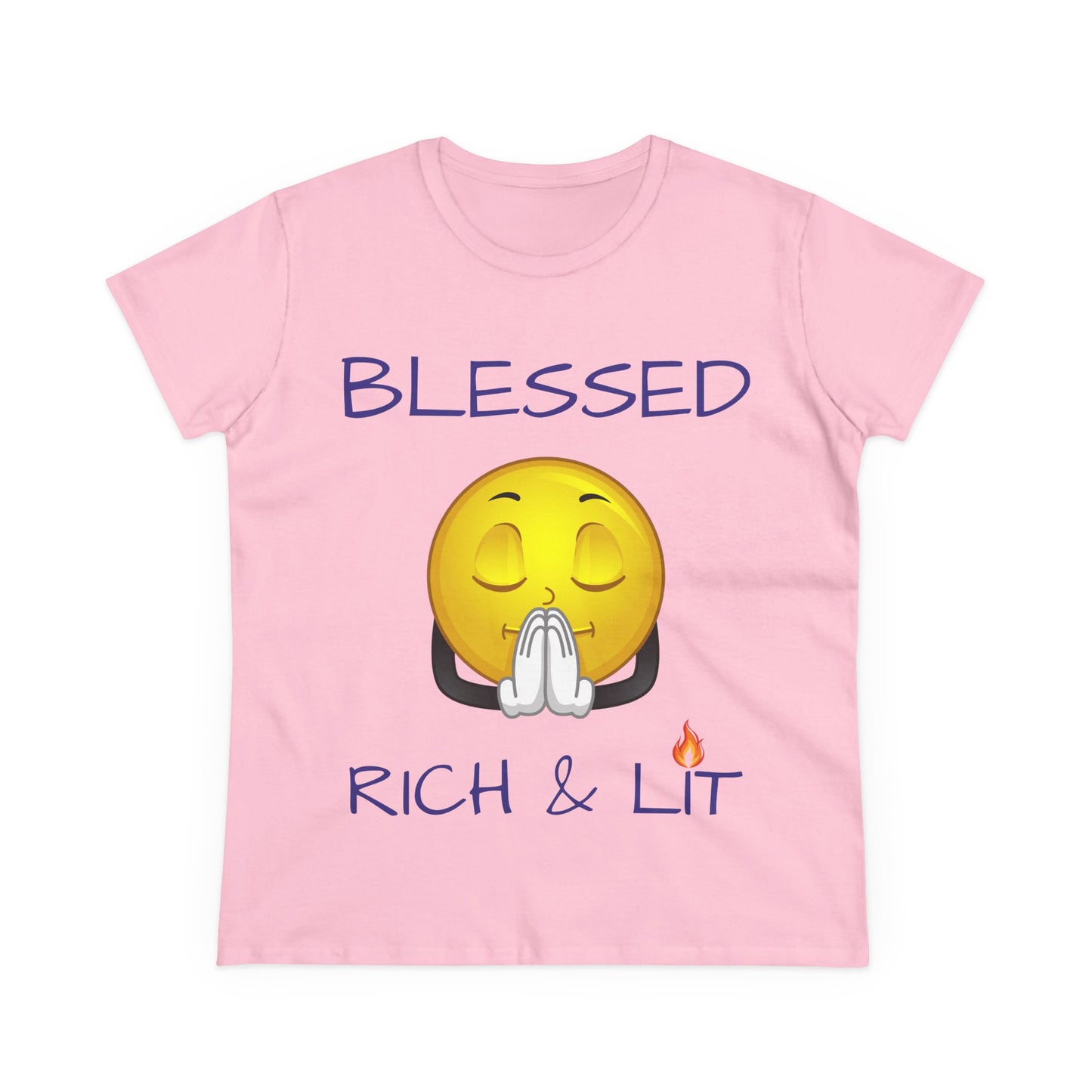 Blessed Rich & Lit T-Shirt —Women