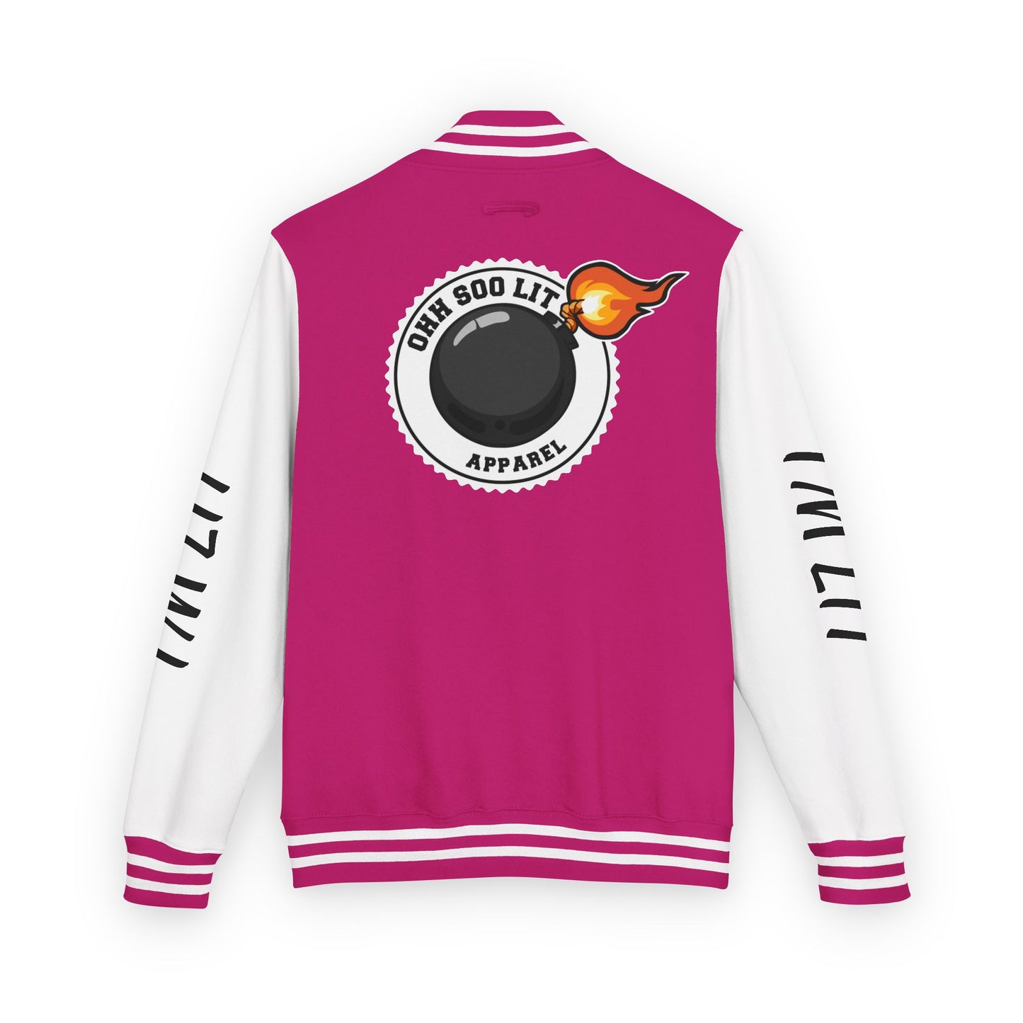 "Ohh Soo Lit" '444' Varsity Jacket
