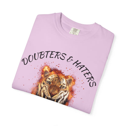 Unleash the Beast Tiger T-Shirt — Doubters & Haters Motivational Tee