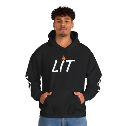 'LIT' Flame Hoodie