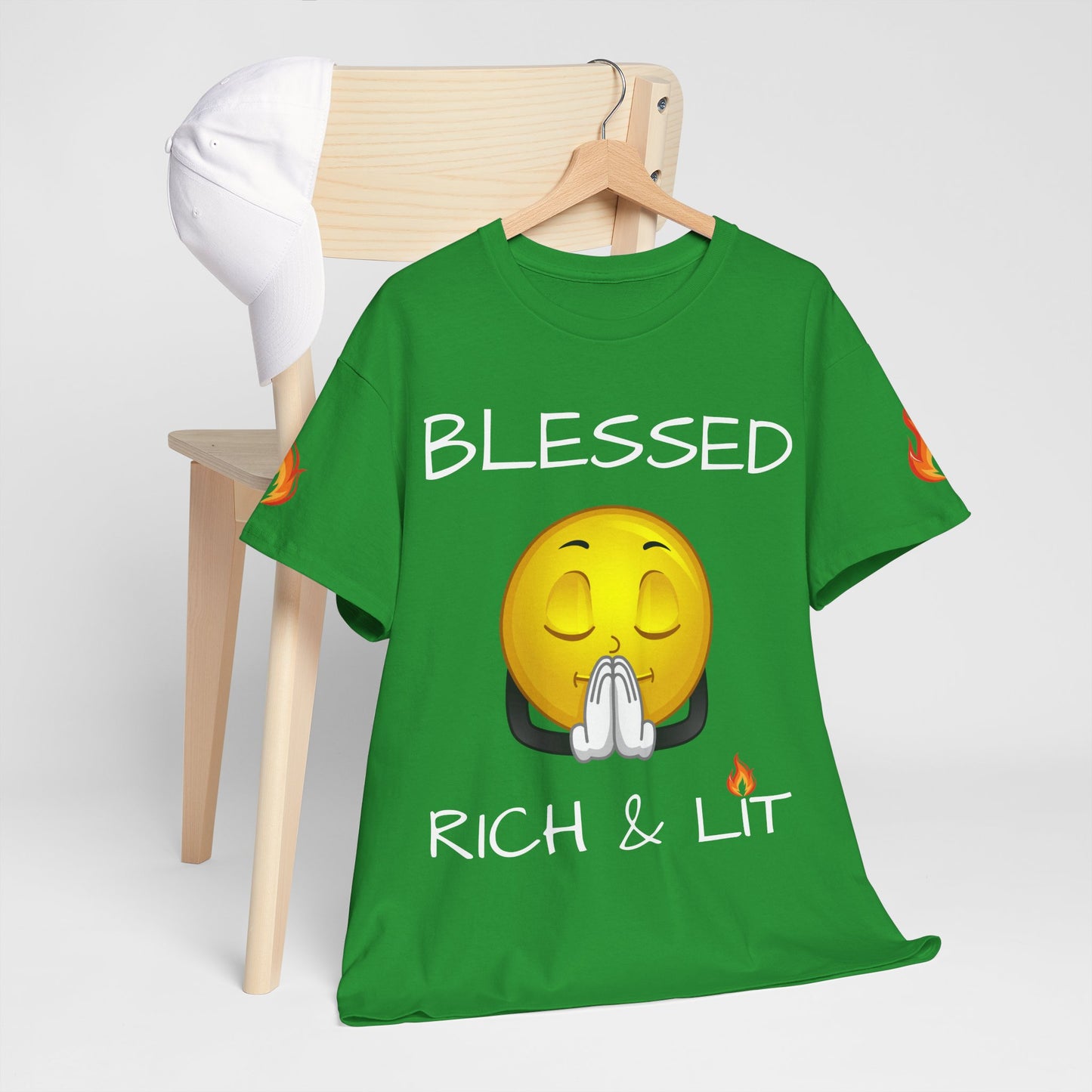 'Blessed Rich & Lit' T-Shirt