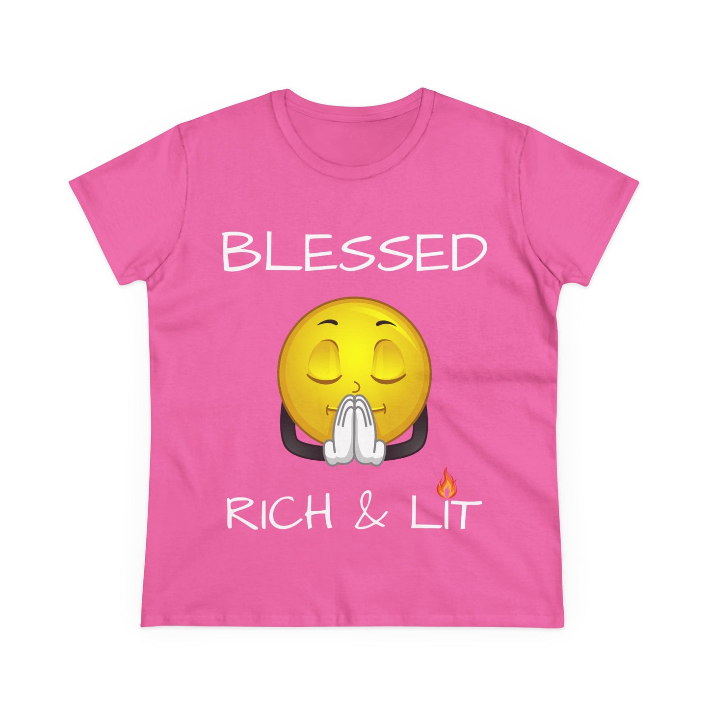 Blessed Rich & Lit T-Shirt —Women