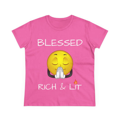 Blessed Rich & Lit T-Shirt —Women